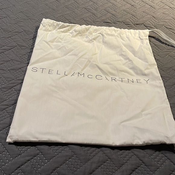 Stella McCartney vegan leather mini backpack in black main image 6